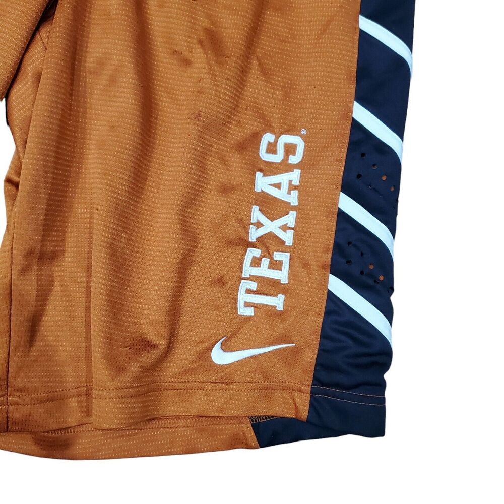 TEXAS LONGHORNS Shorts Adult Small Brown NIKE ELITE College Football Activewear - Picture 6 of 9